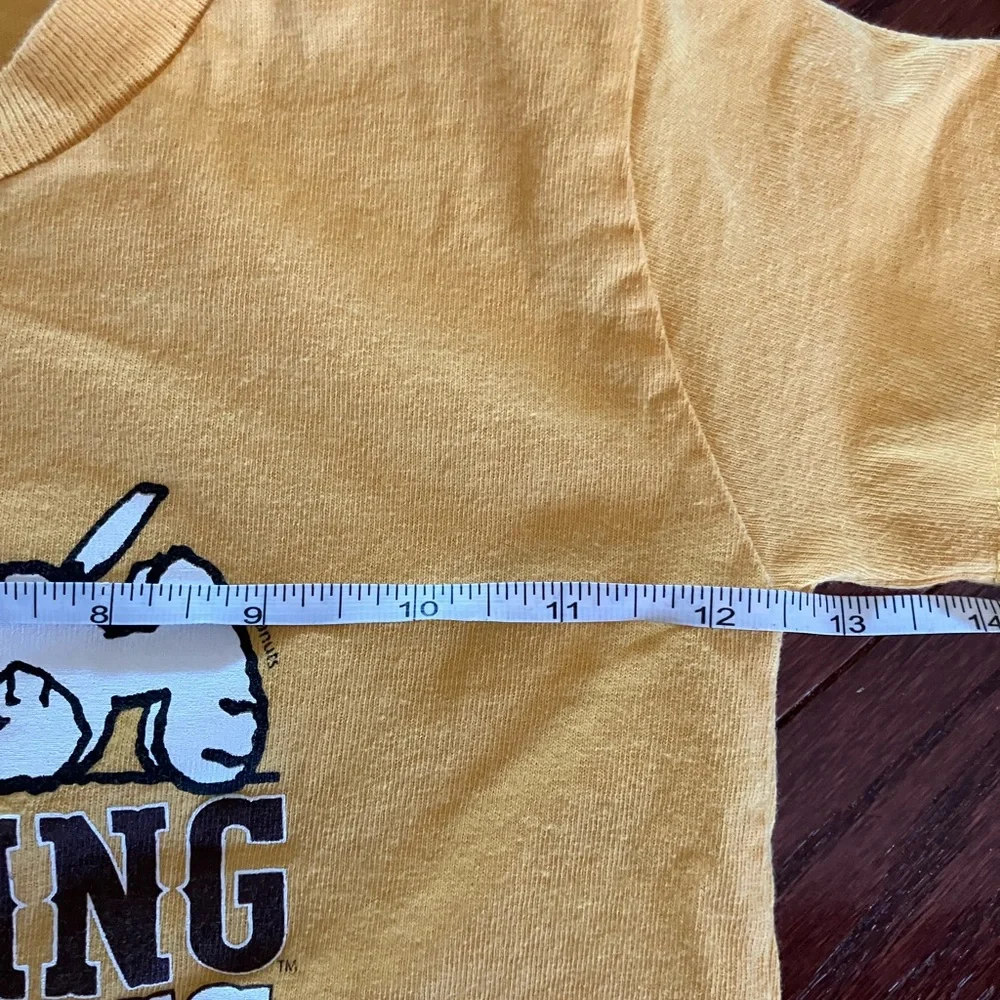 Snoopy Wyoming Cowboys Kids Tshirt Made in USA